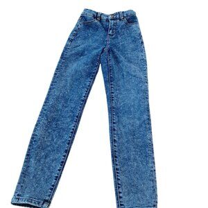 No Boundaries Straight Jeans Womens Size 1 Blue Denim Mid Rise Cotton Stretch